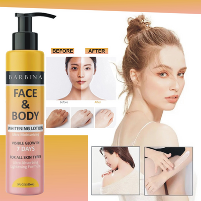 BARBINA Radiance Boost Whitening Face and Body Lotion